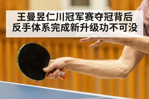 王曼昱仁川冠军赛夺冠背后 反手体系完成新升级功不可没