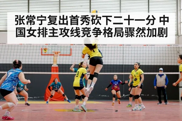 volleyball match action